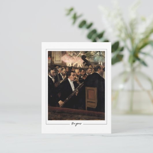 エドガーDegas #12 -ファインアート葉書 ポストカード (スタンド正面)