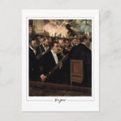 エドガーDegas #12 -ファインアート葉書 ポストカード (正面)