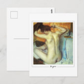エドガーDegas #17 -ファインアート葉書 ポストカード (正面/裏面)