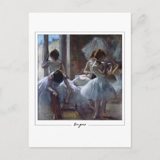 エドガーDegas #1 -ファインアート葉書 ポストカード (正面)