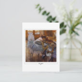 エドガーDegas #201-2 -ファインアート葉書 ポストカード (スタンド正面)