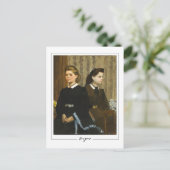 エドガーDegas #25-2 -ファインアート葉書 ポストカード (スタンド正面)