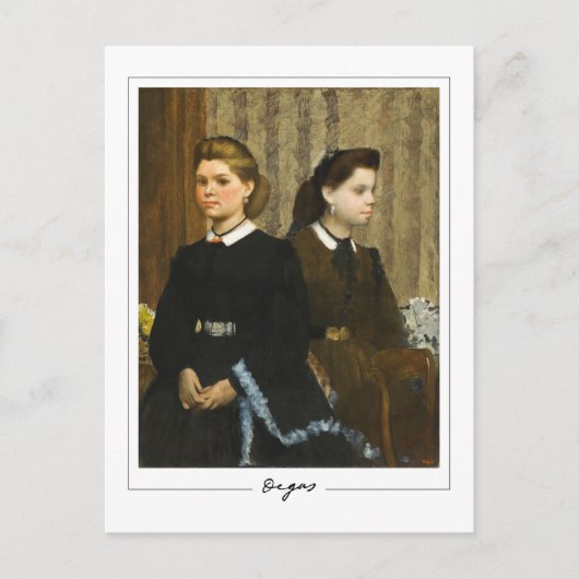 エドガーDegas #25-2 -ファインアート葉書 ポストカード (正面)