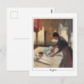 エドガーDegas #31 -ファインアート葉書 ポストカード (正面/裏面)