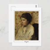 エドガーDegas #328-2 -ファインアート葉書 ポストカード (正面/裏面)