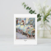 エドガーDegas #337-2 -ファインアート葉書 ポストカード (スタンド正面)