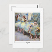 エドガーDegas #337-2 -ファインアート葉書 ポストカード (正面/裏面)