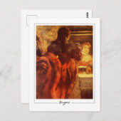 エドガーDegas #399-2 -ファインアート葉書 ポストカード (正面/裏面)