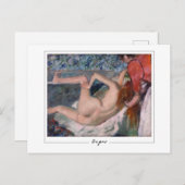 エドガーDegas #5 -ファインアート葉書 ポストカード (正面/裏面)