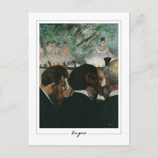 エドガーDegas #5-2 -ファインアート葉書 ポストカード (正面)