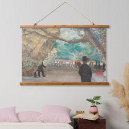 エドガーDegas The Curtain Dancersアートウッドウォール 吊り下げ型タペストリー