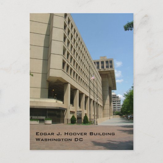 エドガーJフーバー建物 ポストカード (正面)
