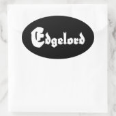 エドゲロー 楕円形シール (バッグ)