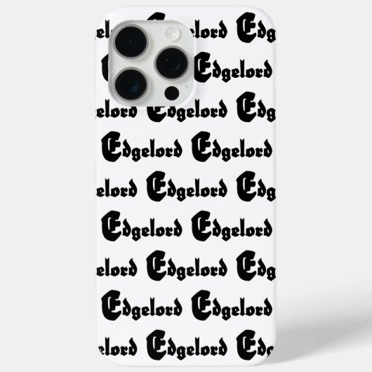 エドゲロー Case-Mate iPhoneケース (裏面)