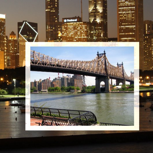 エドコックイーンズボロブリッジニューヨークシティ, NY ポストカード