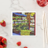 エドディの市場（ハンガリー） スタンダードカクテルナプキン (インサイチュ)