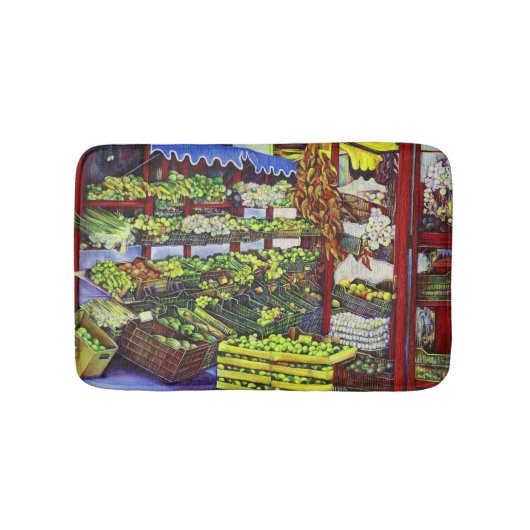 エドディの市場（ハンガリー） バスマット (正面)