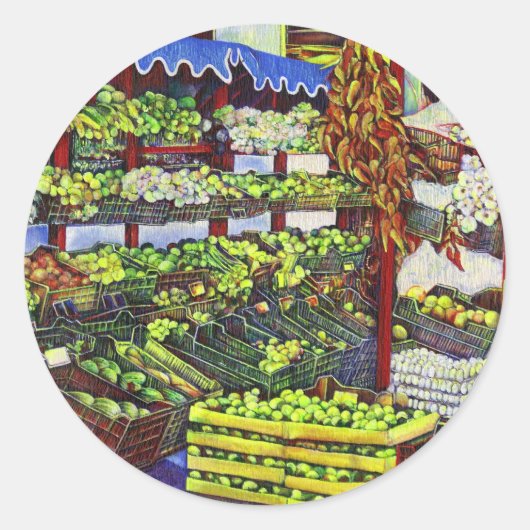 エドディの市場(ハンガリー) ラウンドシール (正面)