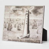 エドディストーンライトハウス、ヘンドリック・ヒルが彫り込んだ フォトプラーク (側面)