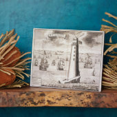 エドディストーンライトハウス、ヘンドリック・ヒルが彫り込んだ フォトプラーク (側面)