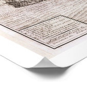 エドディストーンライトハウス、ヘンドリック・ヒルが彫り込んだ ポスター (角)