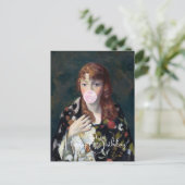 エドナがバブルガムを吹いてハッピーバースデー ポストカード (スタンド正面)