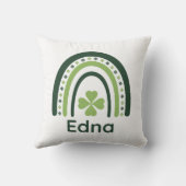 エドナクローバーボホーレインボー クッション (裏面)