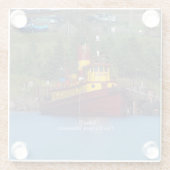 エドナ・G・グラス・コースター ガラスコースター (裏面)