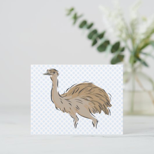 エドナEMU ポストカード (スタンド正面)