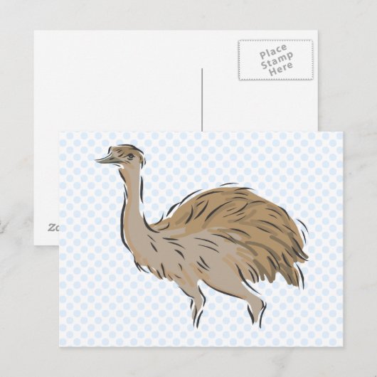 エドナEMU ポストカード (正面/裏面)