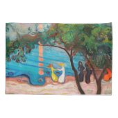 エドバルドムンチダンスオンザビーチ 枕カバー (裏面)