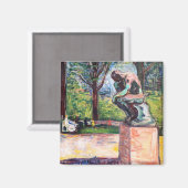 エドバルド・ムンチ – ザ・シンカーバイ・ロダン マグネット (正面/裏面)