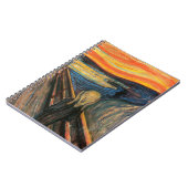 エドバードムンクの叫び ノートブック (左側)