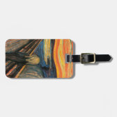 エドバードムンクの叫び ラゲッジタグ (正面横)