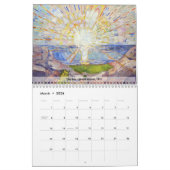 エドバードムンク カレンダー (3月 2026)