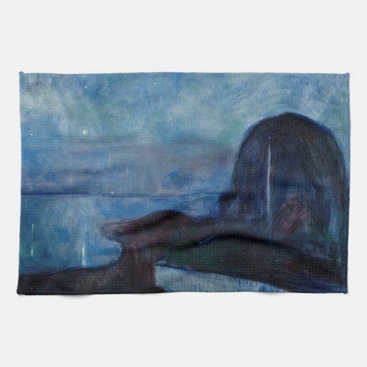 エドバードムンク – スターリーナイト1893 キッチンタオル (横)