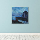 エドバードムンク – スターリーナイト1893 キャンバスプリント (インサイチュ (ウッドフロア))