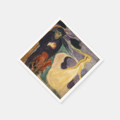エドバードムンク – 分離 スタンダードカクテルナプキン (角)