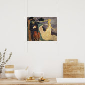 エドバードムンク – 分離 ポスター (キッチン)