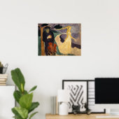 エドバードムンク – 分離 ポスター (ホームオフィス)