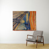 エドバードムンク – 悲鳴1893 タペストリー (インサイチュ(横))