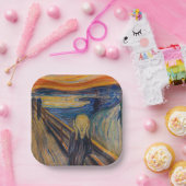 エドバードムンク – 悲鳴1893 ペーパープレート (パーティー)