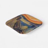 エドバードムンク – 悲鳴1893 ペーパープレート (傾斜あり)