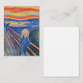 エドバードムンク – 悲鳴1895 ノートカード (正面/裏面)