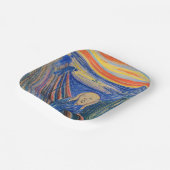 エドバードムンク – 悲鳴1895 ペーパープレート (傾斜あり)