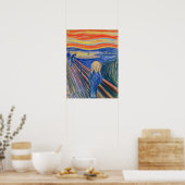 エドバードムンク – 悲鳴1895 ポスター (キッチン)