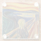 エドバードムンク – 悲鳴1910 ガラスコースター (裏面)