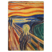 エドバードムンク – 悲鳴1910 クリップボード (裏面)