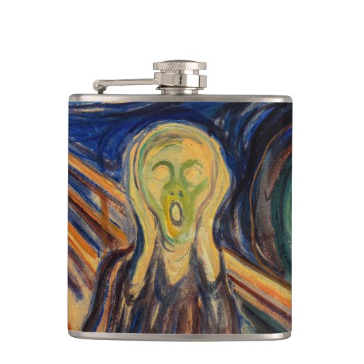 エドバードムンク – 悲鳴1910 フラスク (正面)