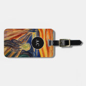 エドバードムンク – 悲鳴1910 ラゲッジタグ (正面横)